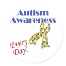 Autism Awareness Every Day Sticker