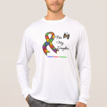 Autism Awareness For My Daughter T-shirt