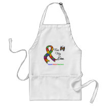 Autism Awareness For My Son Apron