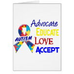 Autism Awareness Greeting Card