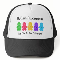 Autism Awareness Mesh Hat