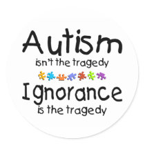 Autism Awareness Isnt The Tragedy Sticker