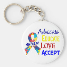 Autism Awareness Keychains