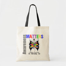 Autism Awareness Matters 2 Canvas Bags