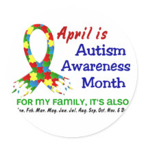 AUTISM AWARENESS MONTH EVERY MONTH