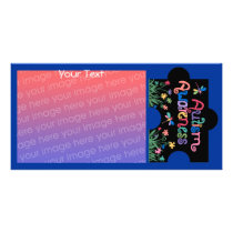 Autism Awareness Piece Photo Card