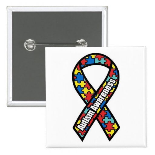 Autism Awareness Pinback Buttons