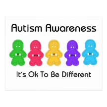 Autism Awareness Post Card