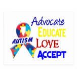 Autism Awareness Postcard