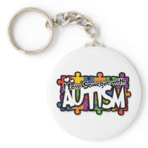 Autism Awareness Puzzle Keychain