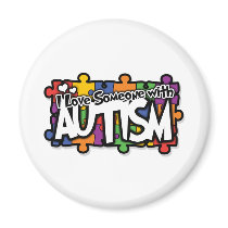 Autism Awareness Puzzle Refrigerator Magnets