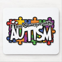 Autism Awareness Puzzle Mouse Mats