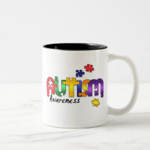 Autism Awareness Puzzle Mug