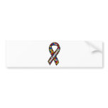 Autism Awareness Ribbon bumper stickers