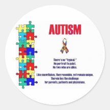 Autism Awareness Stickers