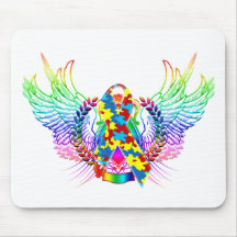 Autism Awareness Tribal Mousepads