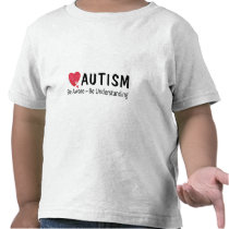 Autism Be Aware Be Understanding Tee Shirt