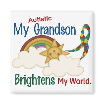 Autism BRIGHTENS MY WORLD 1 Grandson