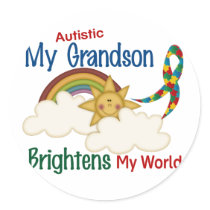 Autism BRIGHTENS MY WORLD 1 Grandson