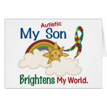 Autism BRIGHTENS MY WORLD 1 Son
