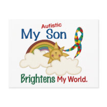 Autism BRIGHTENS MY WORLD 1 Son