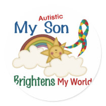 Autism BRIGHTENS MY WORLD 1 Son