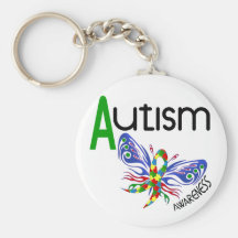 AUTISM Butterfly 3.1 Keychains