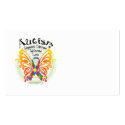 Autism Butterfly 3 business cards
