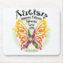 Autism Butterfly 3 Mouse Pads