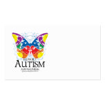 Autism Butterfly Business Card Templates