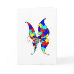Autism Butterfly Greeting Card