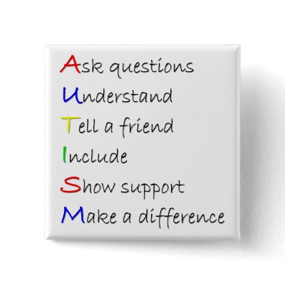 Autism Pinback Buttons by specialneedsaware