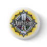 Autism Celtic Cross Pinback Button