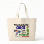 Autism COLOR THEIR OWN WORLDS Students Canvas Bag