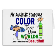 Autism COLOR THEIR OWN WORLDS Students