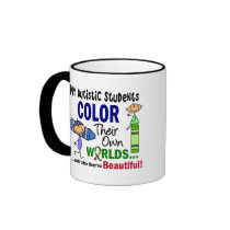 Autism COLOR THEIR OWN WORLDS Students Mugs