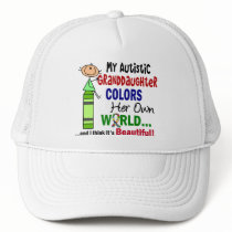 Autism COLORS HER OWN WORLD Granddaughter