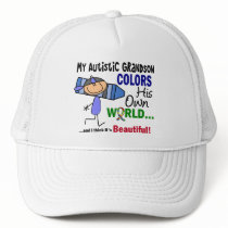 Autism COLORS HIS OWN WORLD Grandson