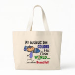 Autism COLORS HIS OWN WORLD Son Bag