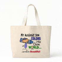 Autism COLORS HIS OWN WORLD Son Bag