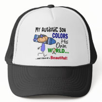 Autism COLORS HIS OWN WORLD Son