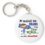 Autism COLORS HIS OWN WORLD Son