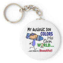 Autism COLORS HIS OWN WORLD Son