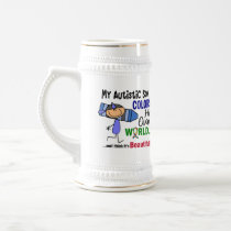 Autism COLORS HIS OWN WORLD Son Mug