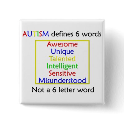 Autism Defines Pins by specialneedsaware