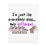 Autism Different Postcards