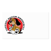 Autism Dog Business Card Templates