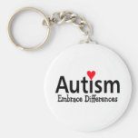 Autism Embrace Difference Key Chain