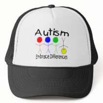 Autism Embrace Differences Hat