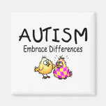 Autism Embrace Differences Magnet